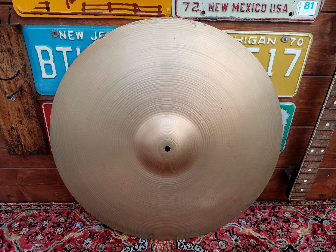 ZILDJIAN A 21” Ride, 1970s.