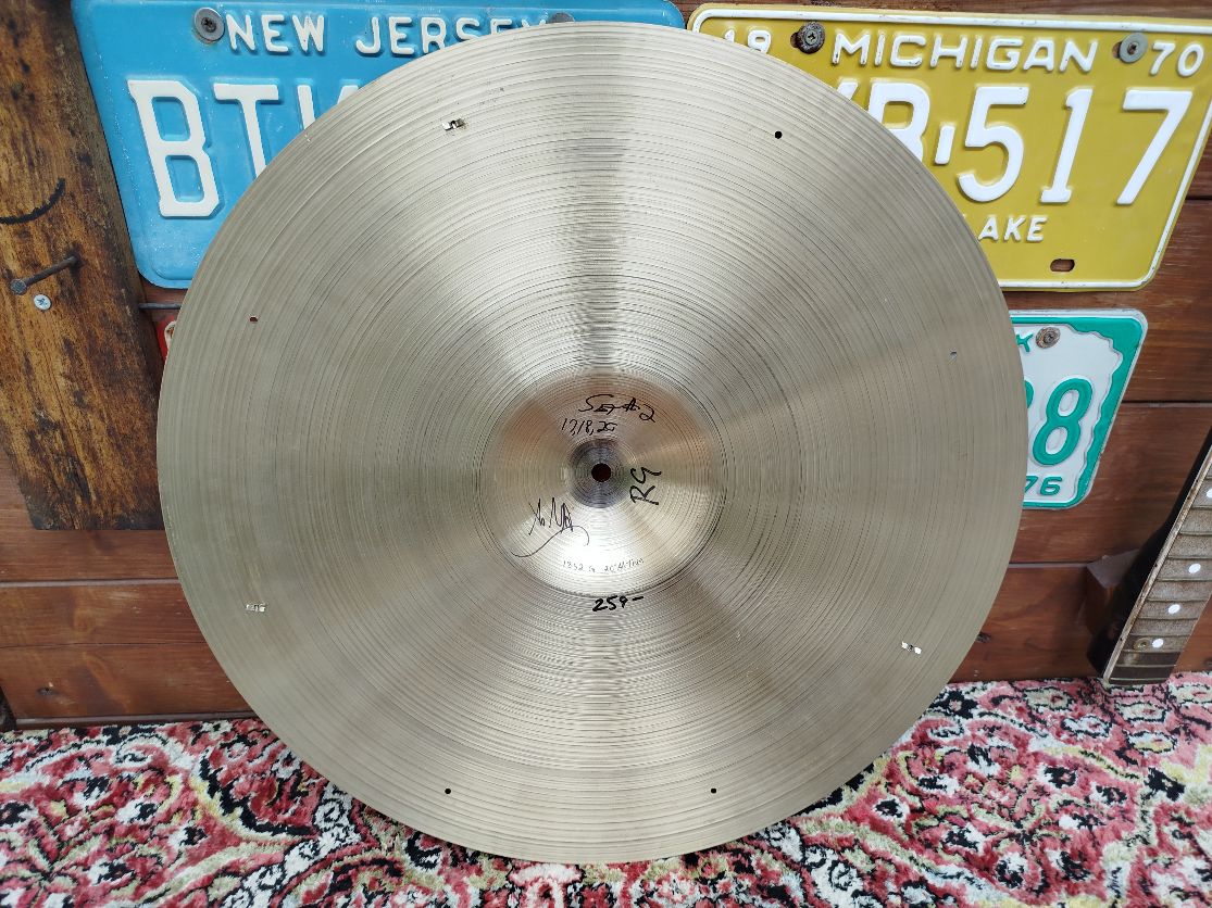 SABIAN AA Steve Maxwell Custom 20" Light Crash Ride.