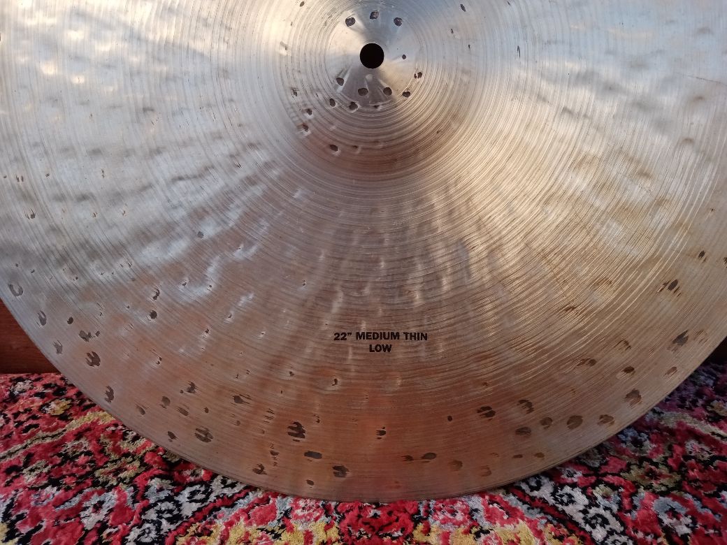 ZILDJIAN K Constantinople 22” Medium Thin Low, usato.