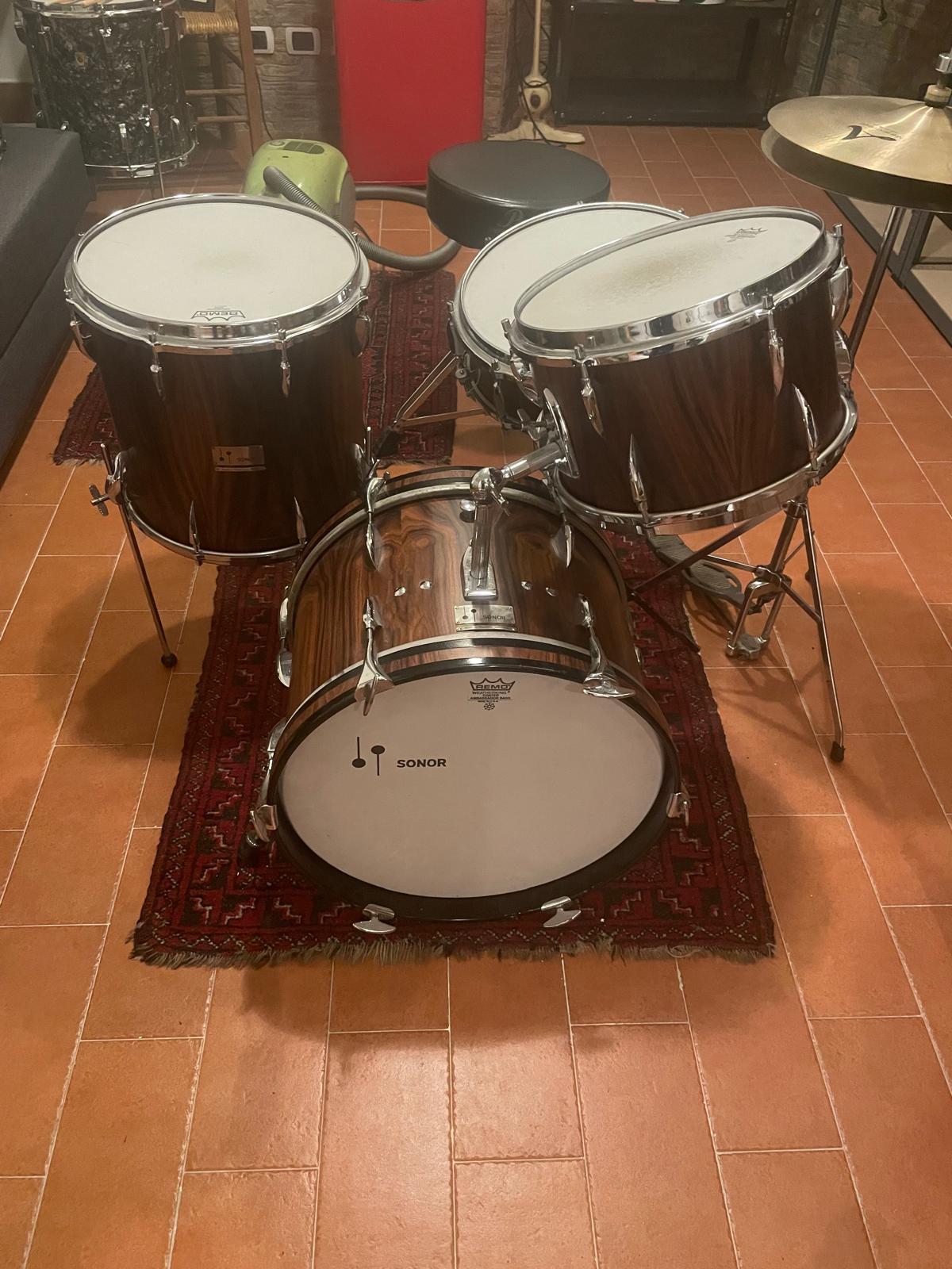 SONOR Teardrop Rosewood Jazz, 1970s.