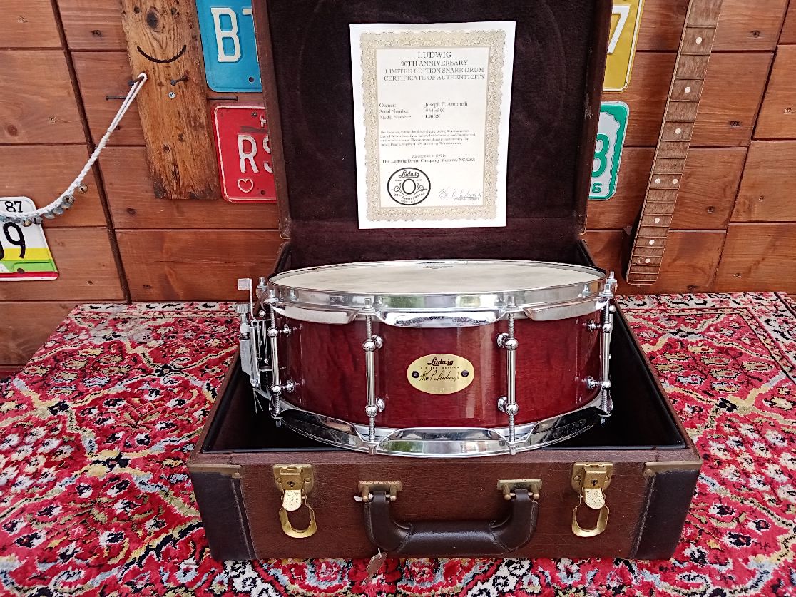 LUDWIG L90EX, Limited Edtion snare drum.