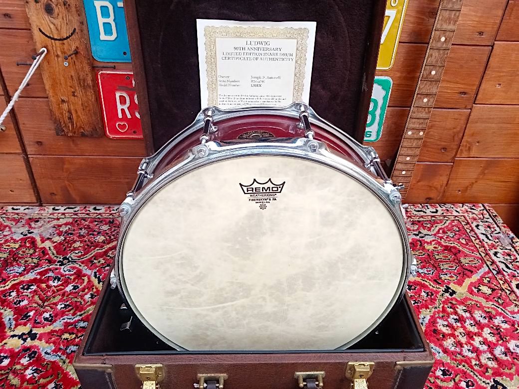 LUDWIG L90EX, Limited Edtion snare drum.