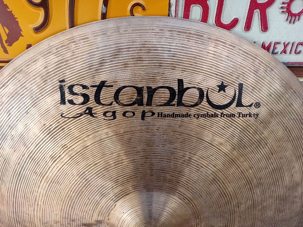 ISTANBUL Agop Special Edition 24” Jazz Ride, used.