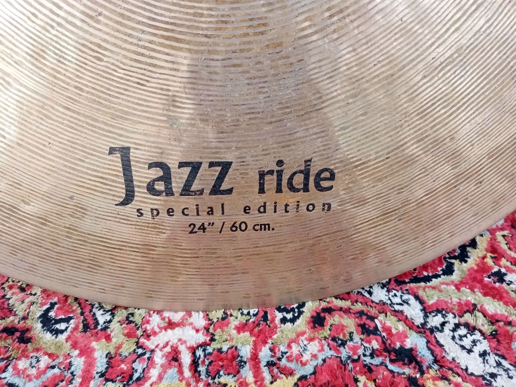 ISTANBUL Agop Special Edition 24” Jazz Ride, used.