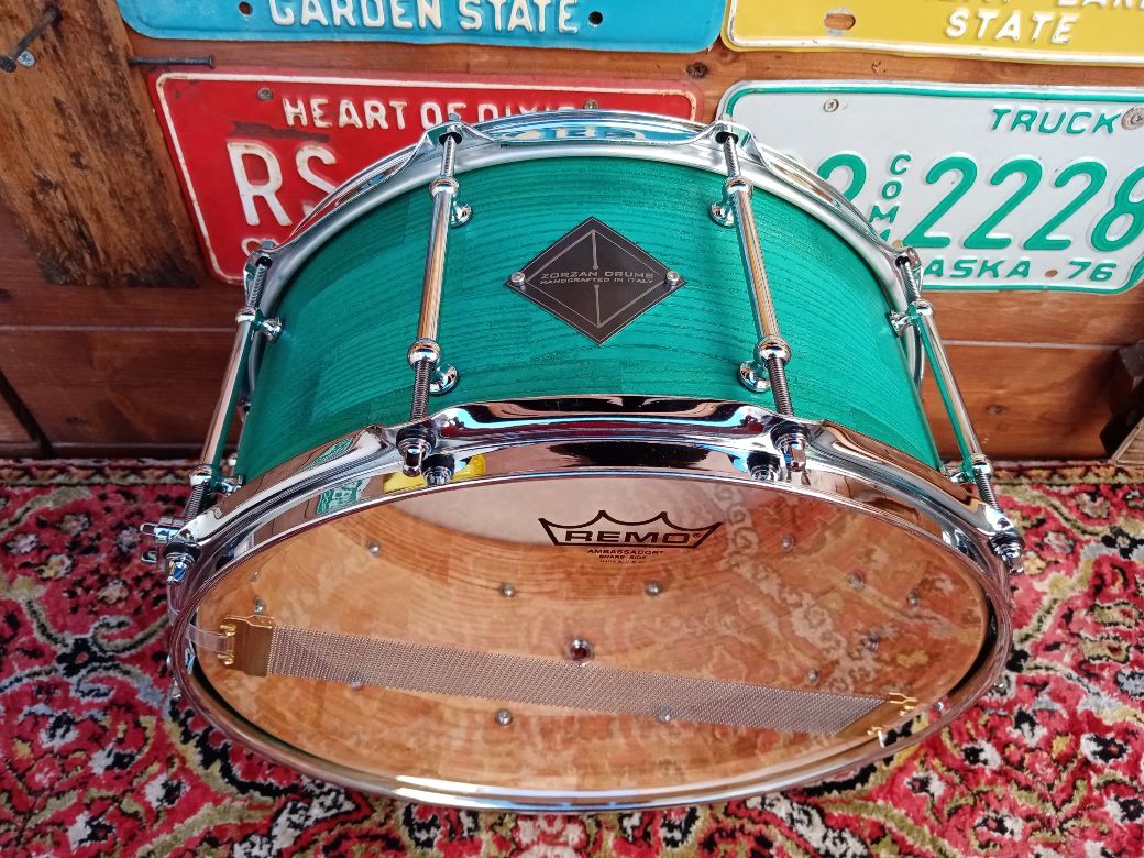 ZORZAN Drums snare drum 14”x7” Oak.