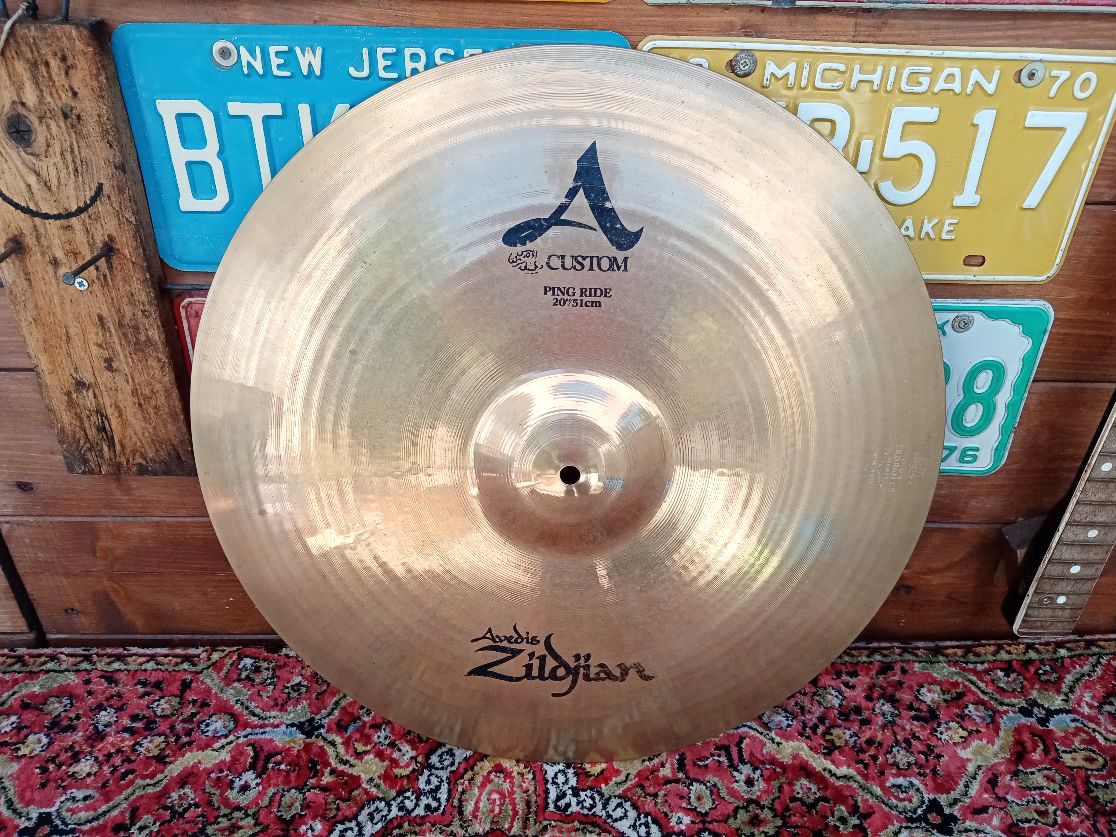 ZILDJIAN A Custom 20” Ping Ride, 2007.