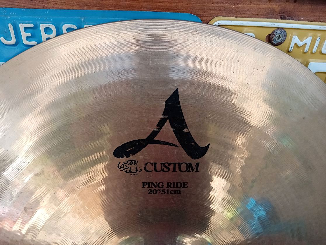 ZILDJIAN A Custom 20” Ping Ride, 2007.