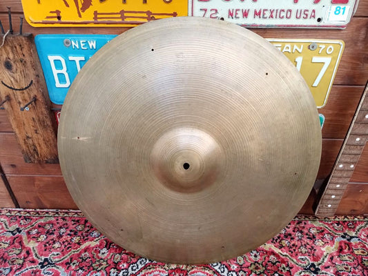 ZILDJIAN A 22” Ride, 1950s.