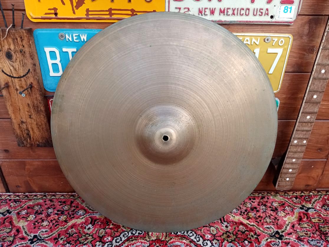 ZILDJIAN A 22” Ride, 1970s.