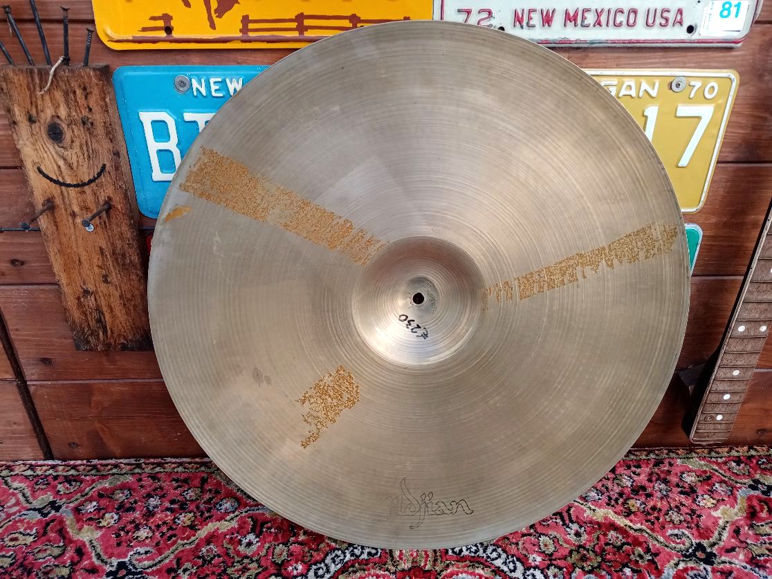 ZILDJIAN A 22” Ride, 1970s.