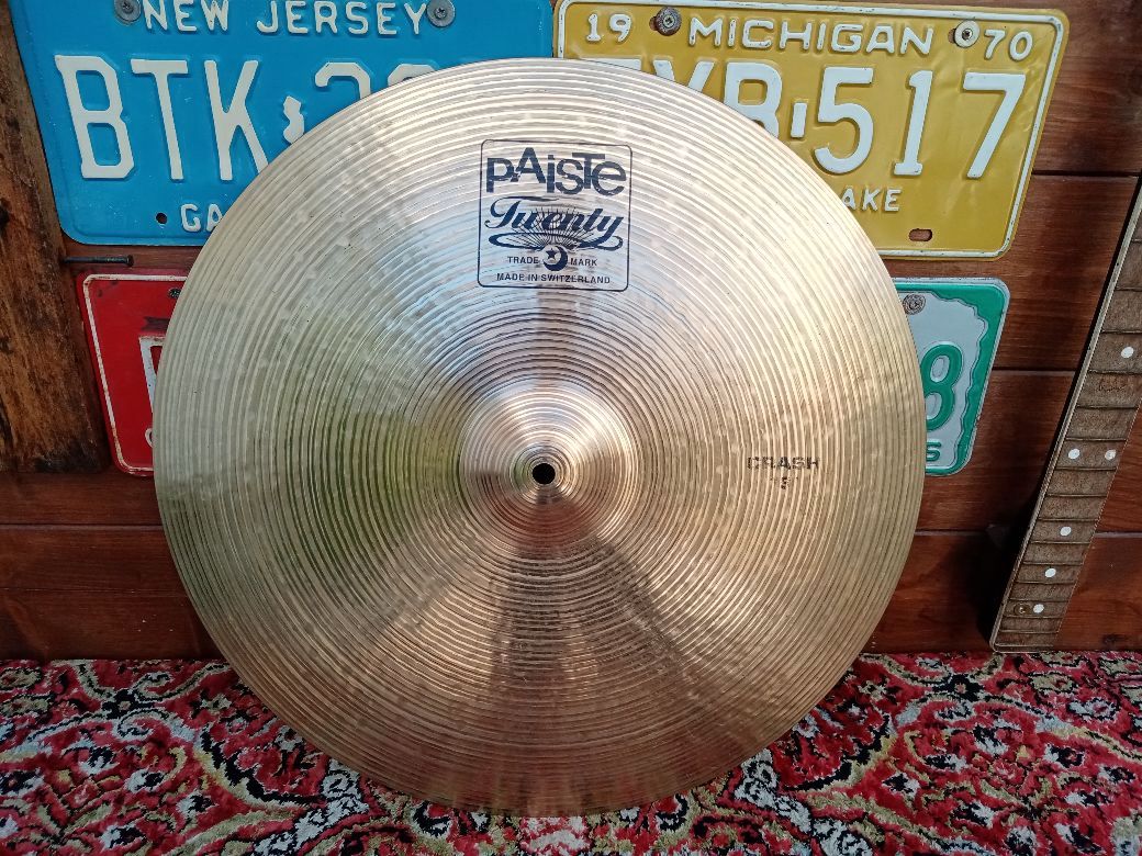 PAISTE Twenty 19” Crash, usato.