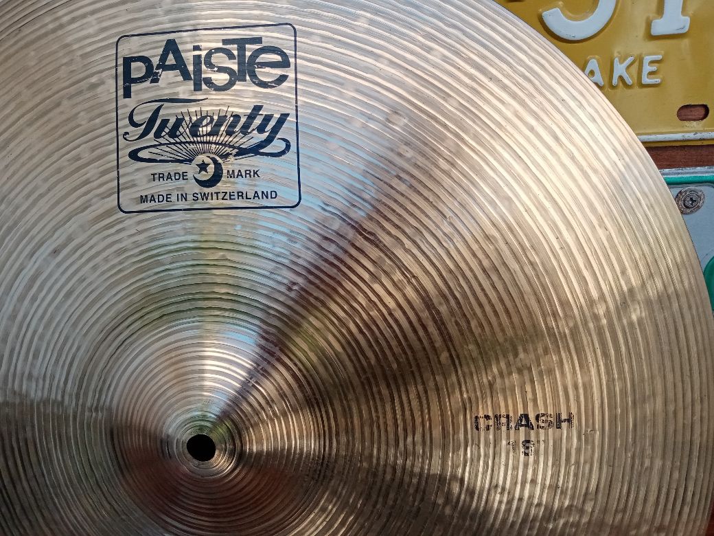 PAISTE Twenty 19” Crash, used.