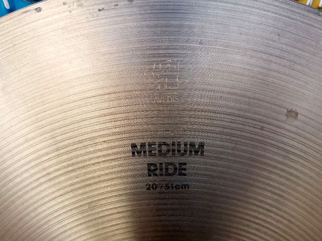 ZILDJIAN A 20” Medium Ride 370° Anniversary, 1993.