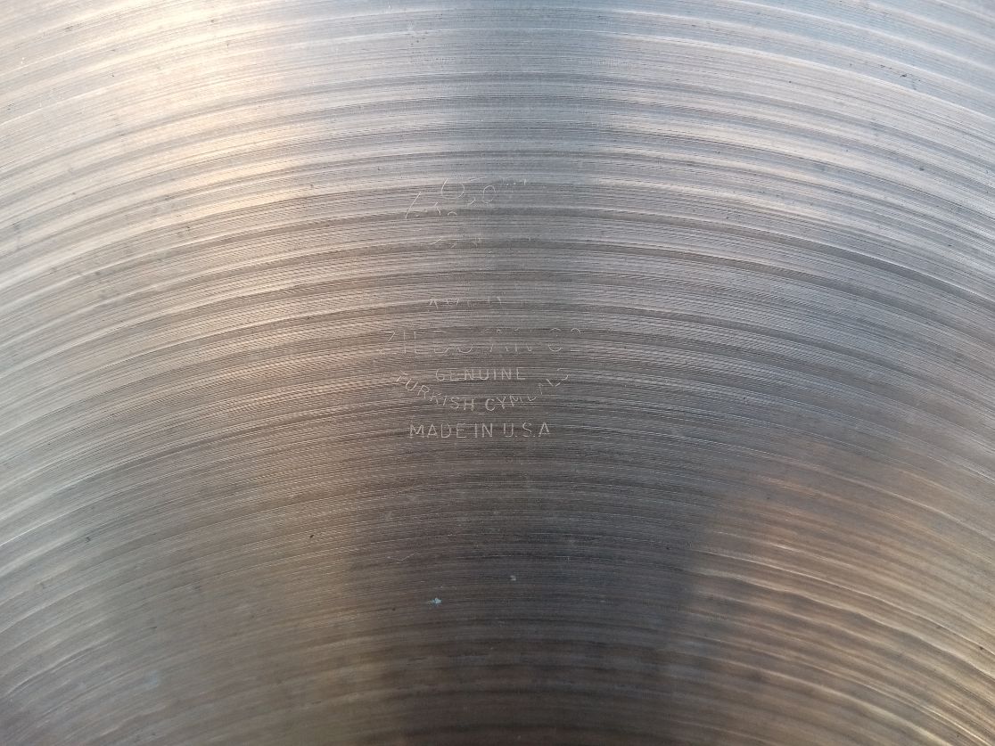 ZILDJIAN A 18" Flat Ride 1960s.