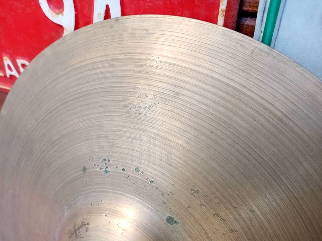 ZILDJIAN Avedis 11" E. Thin pre Trans Stamp, 1930s/40s.