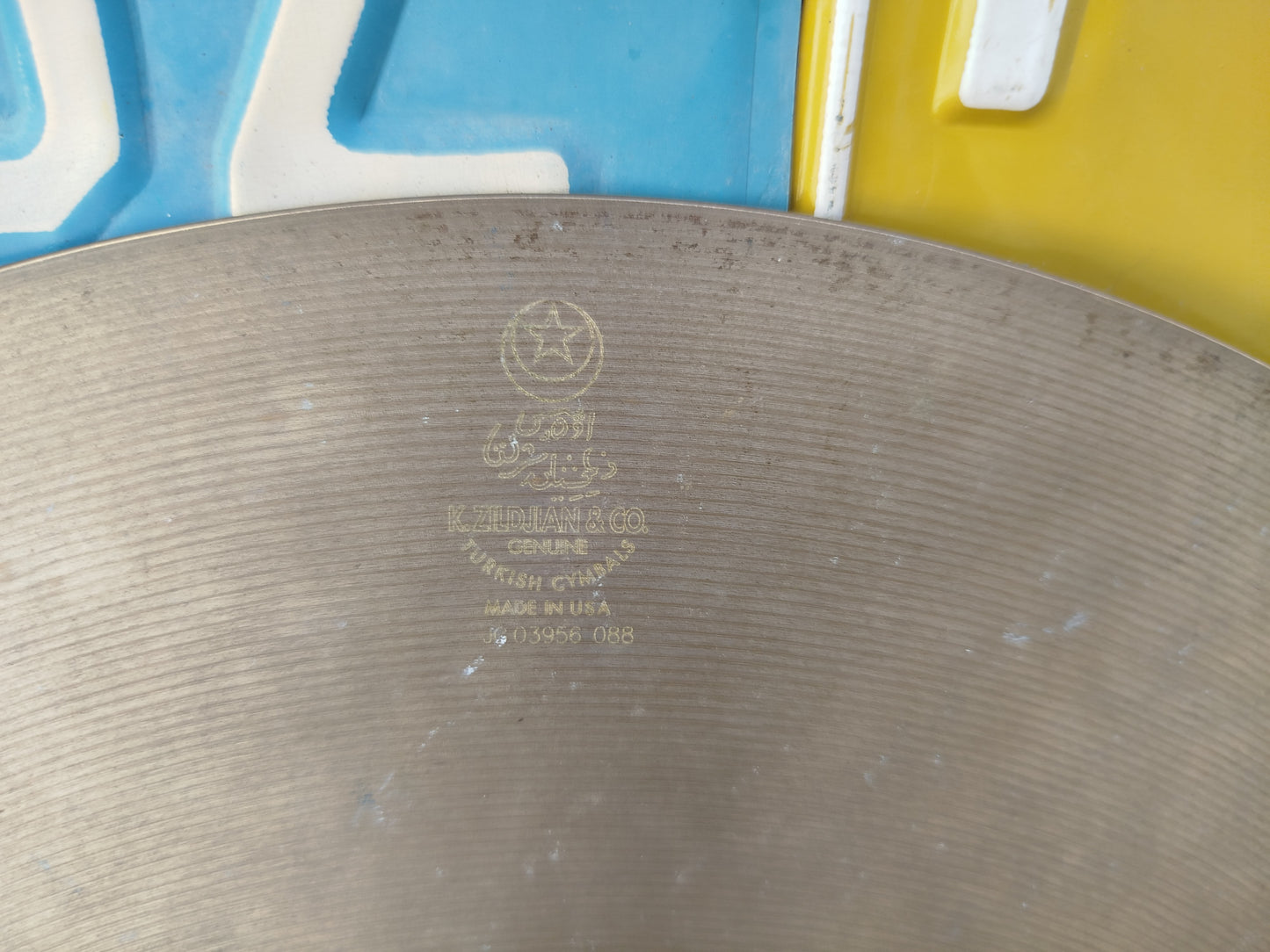 ZILDJIAN K 16" Dark Crash used, 2007.