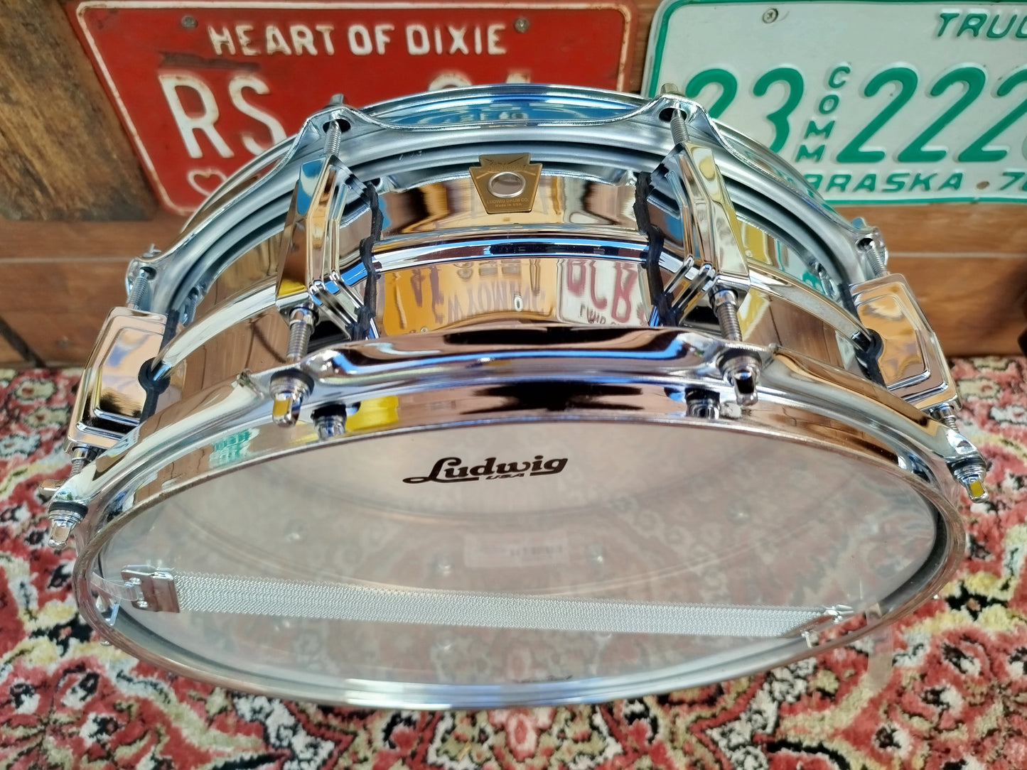 LUDWIG Supraphonic LB400B used, 14"x5".