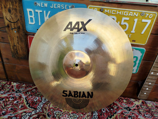 SABIAN AAX 20" Stage Ride, usato.