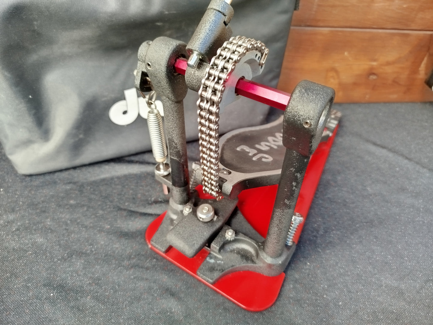 DW 5000AD4 single pedal used.