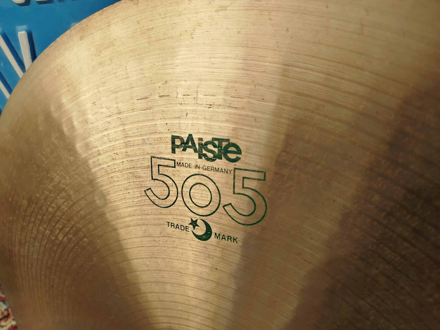 PAISTE 505 20" Ride 1982.