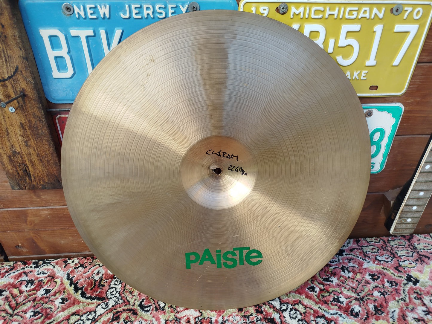 PAISTE 505 20" Ride 1982.