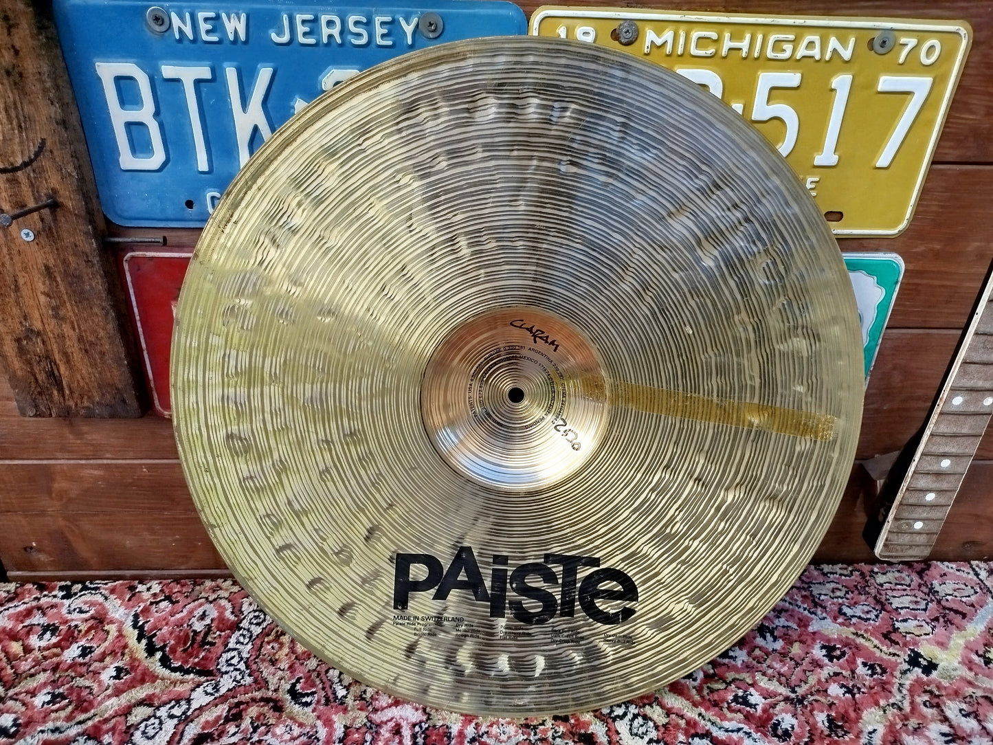 PAISTE Signature 20" Dark Full Ride, used.