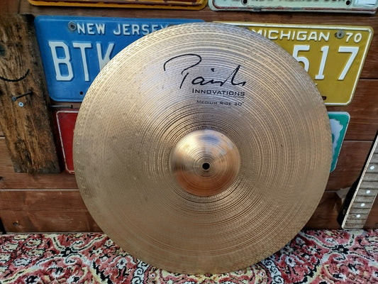 PAISTE Innovations 20" Medium Ride, 2001.