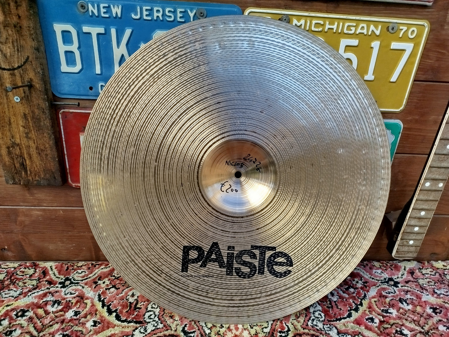 PAISTE Innovations 20" Medium Ride, 2001.