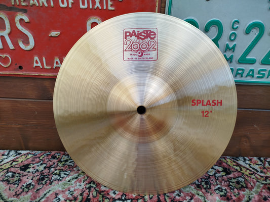 PAISTE 2002 12" splash, nuovo.