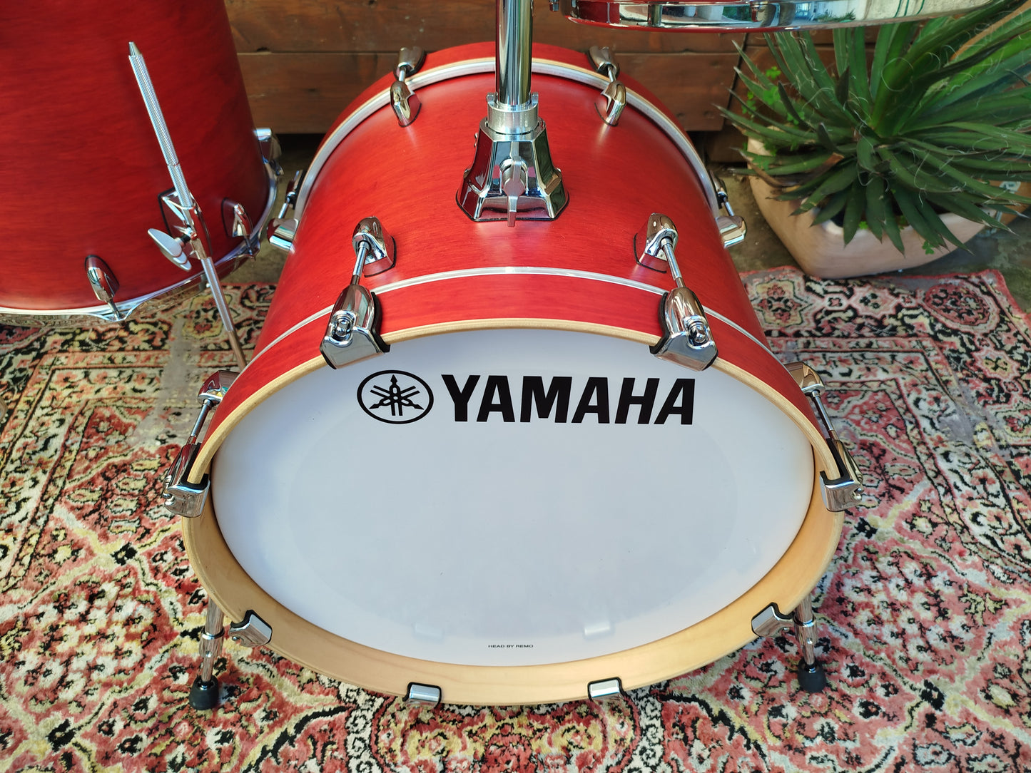 YAMAHA Tour Custom Jazz TMP8F3, Candy Apple Satin.