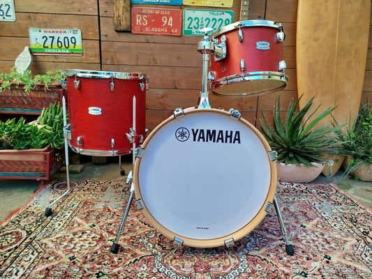 YAMAHA Tour Custom Jazz TMP8F3, Candy Apple Satin.