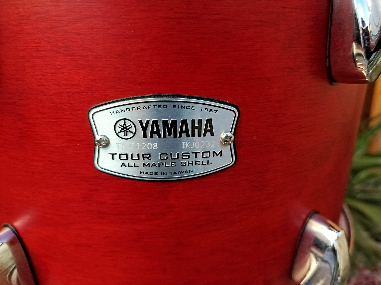 YAMAHA Tour Custom Jazz TMP8F3, Candy Apple Satin.