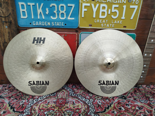 SABIAN HH 14" Medium hi hat, usato.