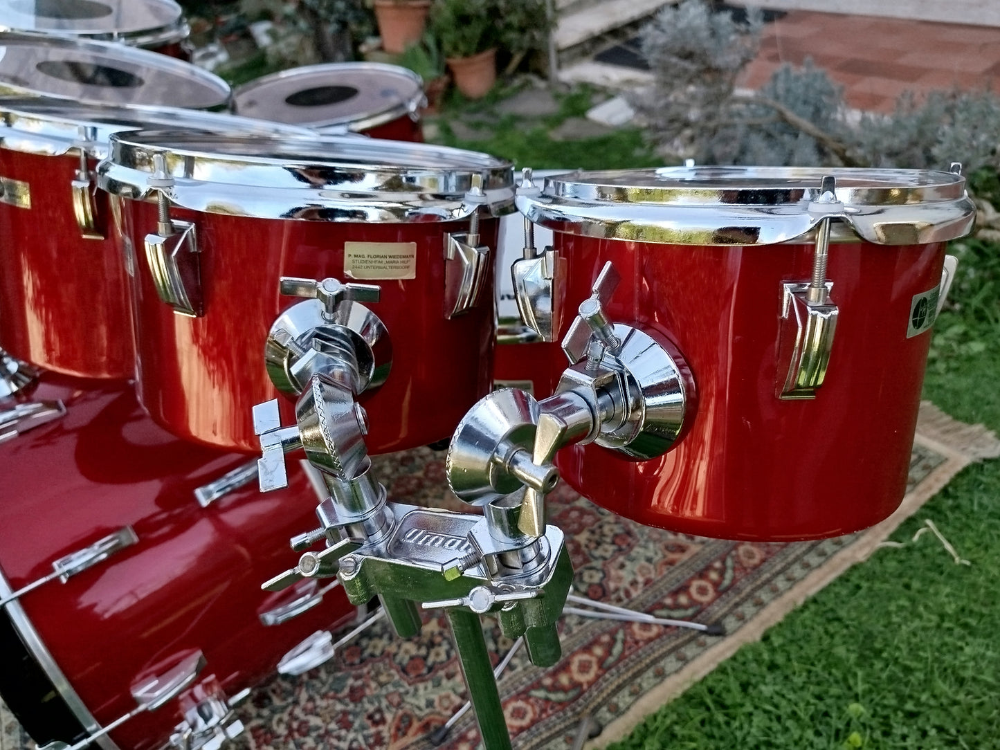 AMATI Kraslice mod. 4090, drumset. 1970s.