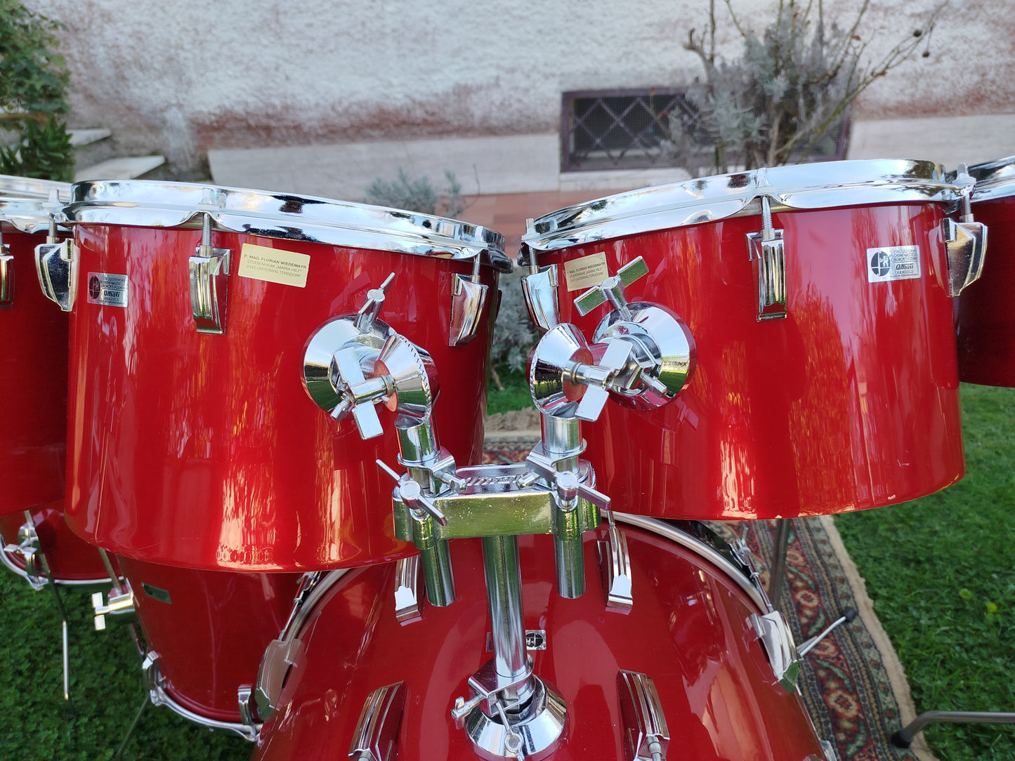AMATI Kraslice mod. 4090, drumset. 1970s.