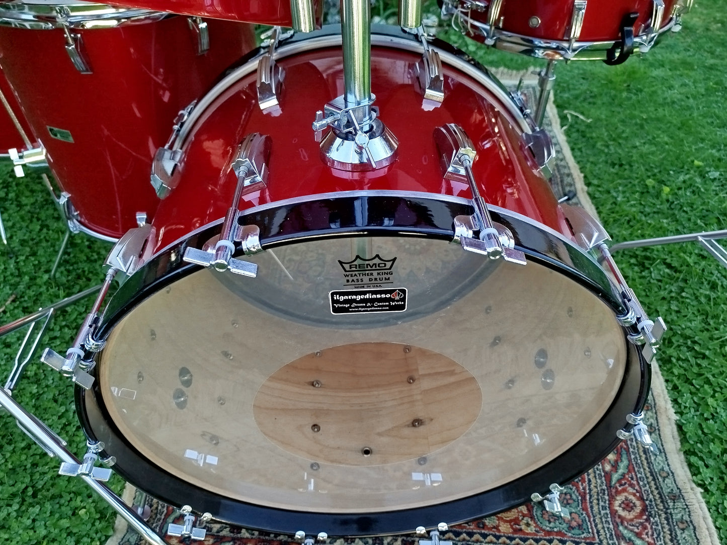 AMATI Kraslice mod. 4090, drumset. 1970s.