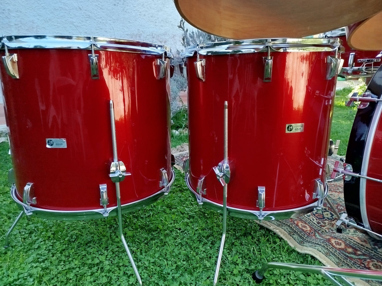 AMATI Kraslice mod. 4090, drumset. 1970s.