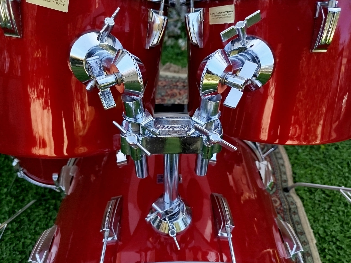 AMATI Kraslice mod. 4090, drumset. 1970s.