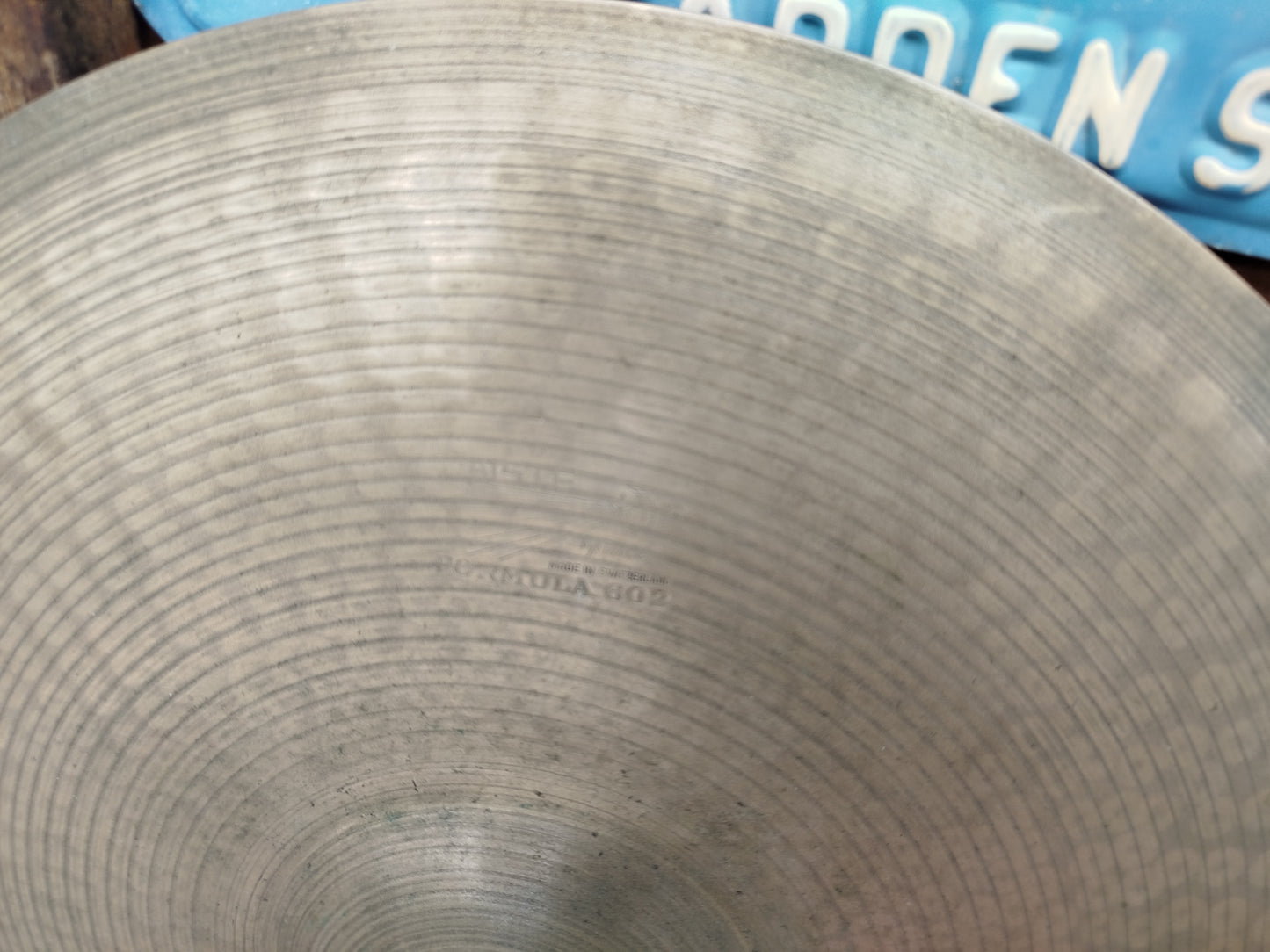 PAISTE Formula 602 15" Hi Hat pre serial, 1960s.