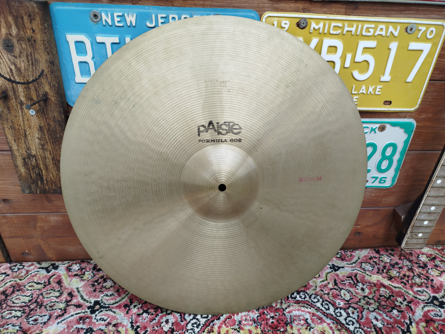 PAISTE Formula 602 20" Medium 1980.