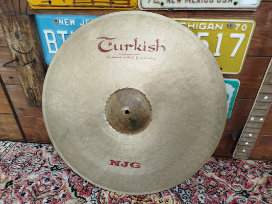 TURKISH NJG 22" Light Ride, usato.