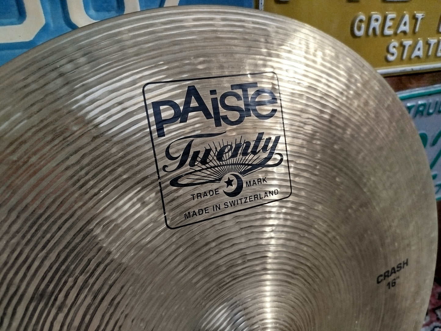 PAISTE Twenty 16" Crash.