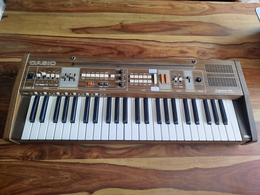 CASIOTONE 405 analog synth 1980s.