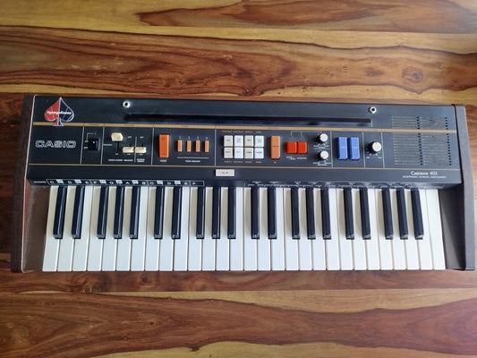 CASIOTONE 403, analog synth 1982.