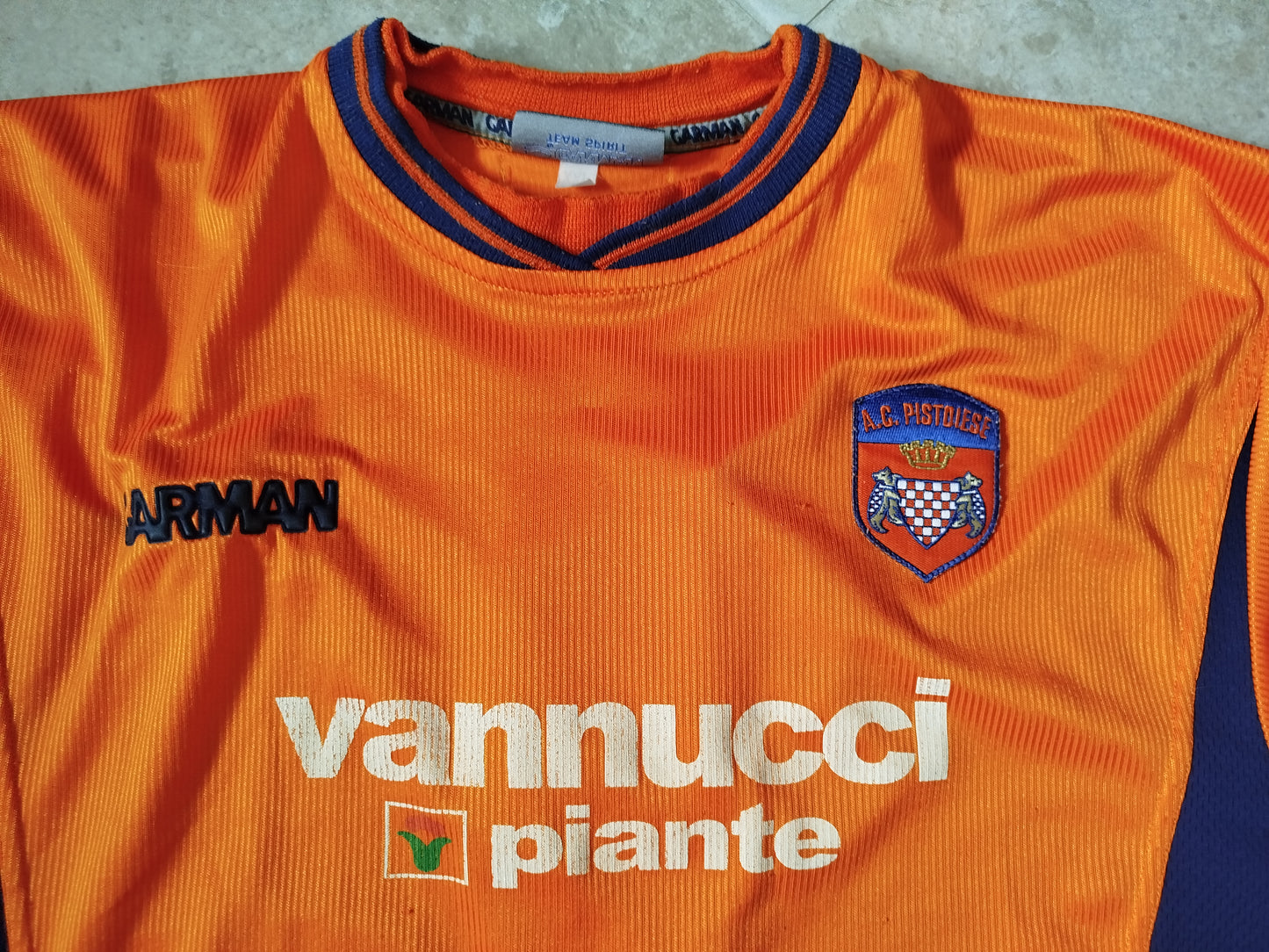 PISTOIESE, maglia calcio Garman.