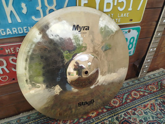 STAGG Myra 17" Crash Rock Brilliant