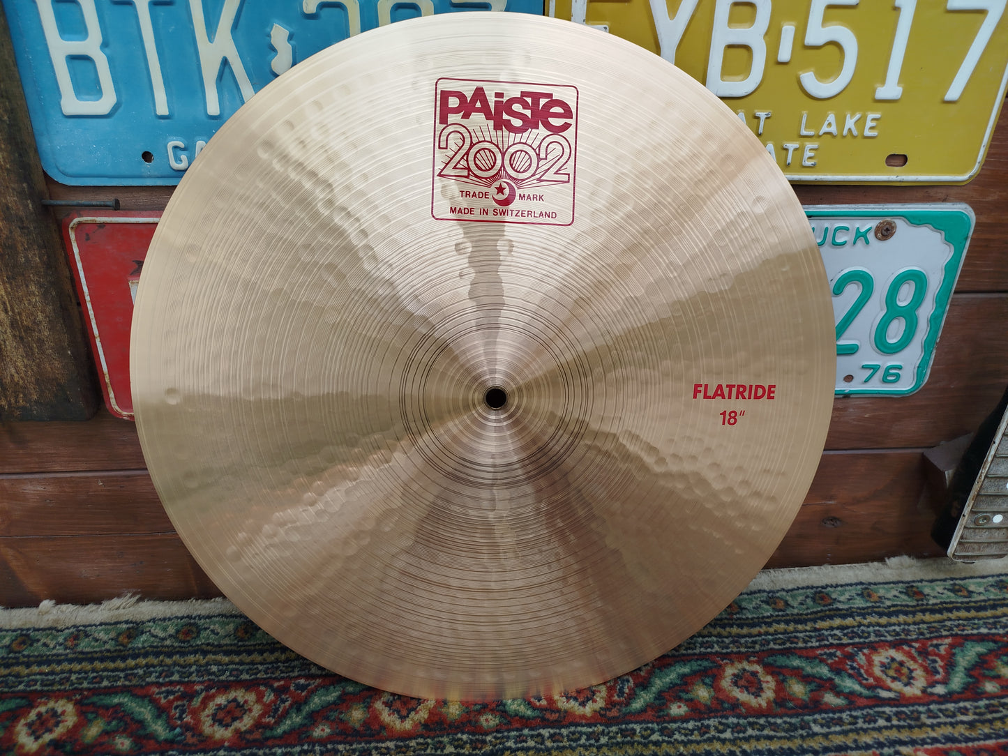 PAISTE 2002 18" Flat Ride.