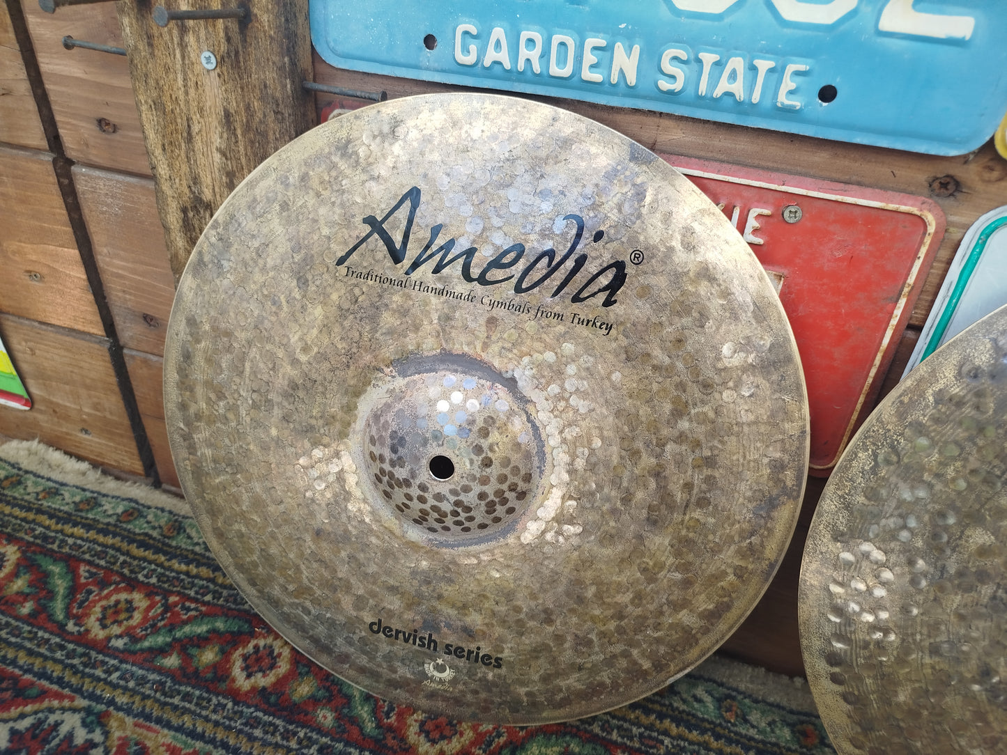 AMEDIA Dervish 14" hi hat. Nuovo.