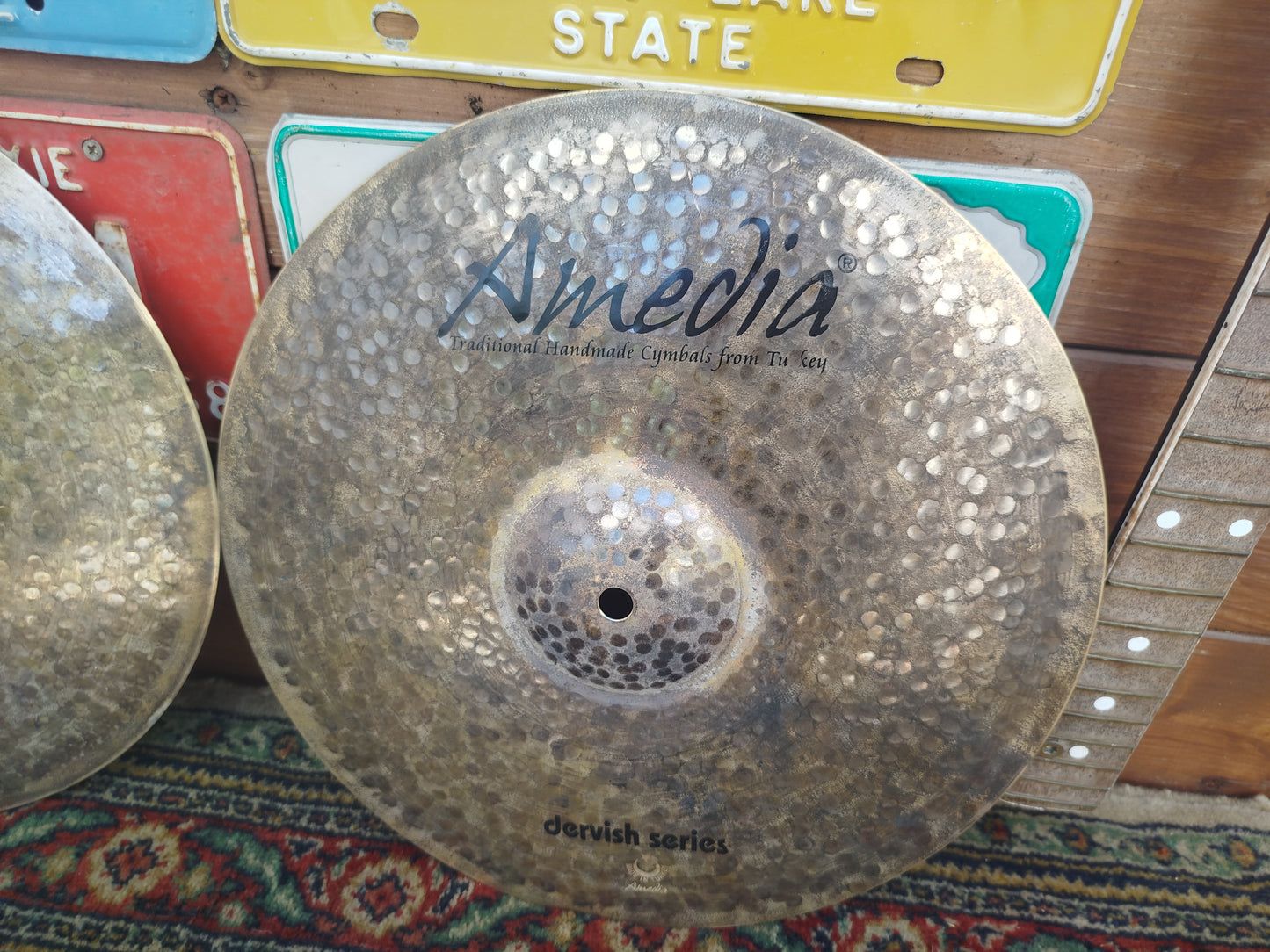 AMEDIA Dervish 14" hi hat. Nuovo.