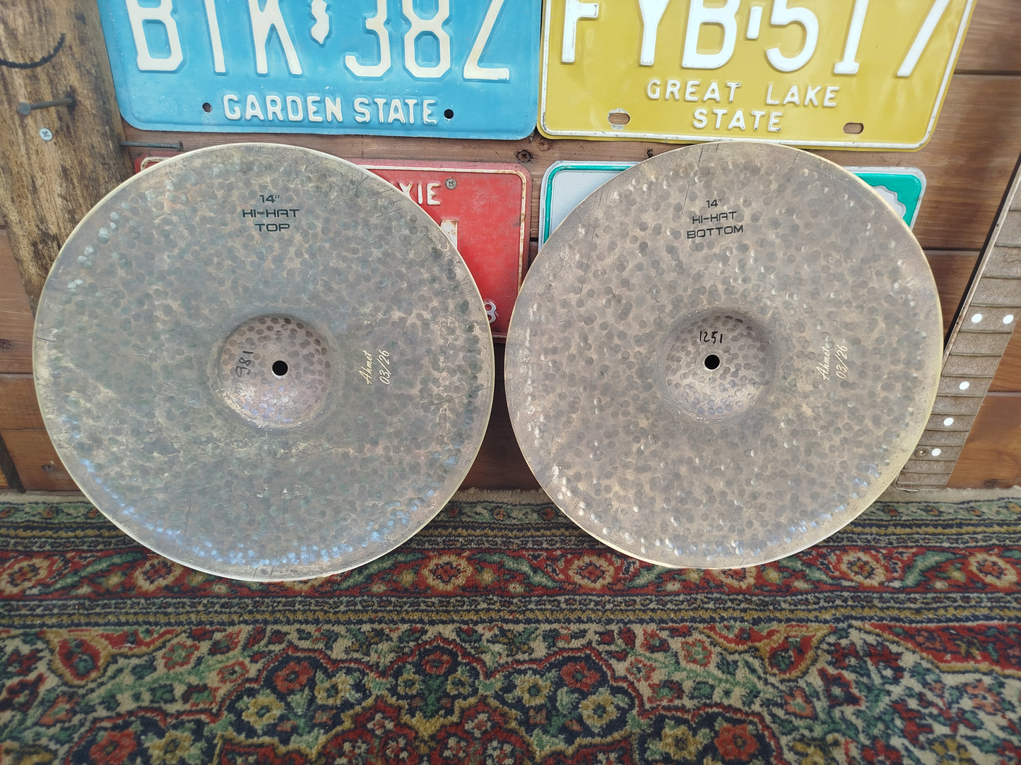 AMEDIA Dervish 14" hi hat. Nuovo.